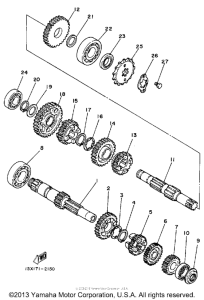BW200N Трансмиссия