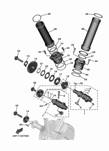 XV1900FDD Camshaft & chain