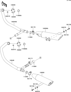 EN500 Глушитель