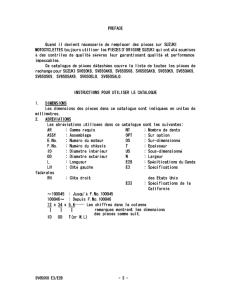 SV650 Catalog preface