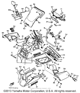 FJ1200T Обтекатели
