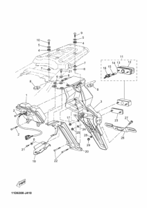  Taillight unit ass`y