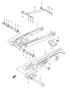 TS50 Маятник задний