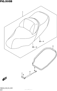AN650 Seat (An650Zl6 E28)