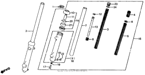  Передние аммортизаторы