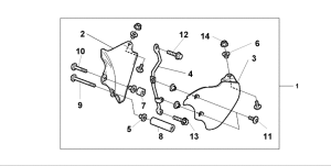 NT650 Wind lower shield