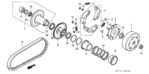 SA50S Вариатор