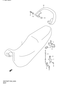 GSX750 Пружина