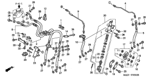 ST1100 (ABS/ TCS) Fr. brake master cylinder