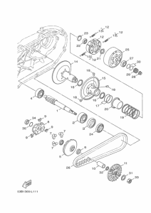 HW125 Сцепление