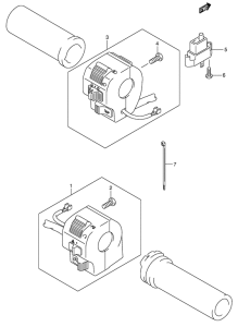 VS800 Рулевой переключатель