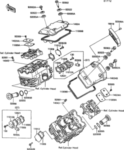  Крышка головки цилиндров
