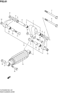 VLR1800 Втулки заднего рычага