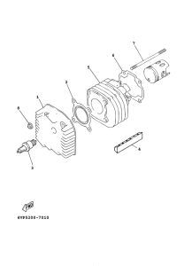 YW100E Цилиндры