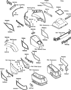 ZG1200 Decals(zg1200-b6 / b7)