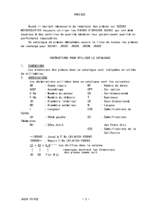 JR50 Catalog preface