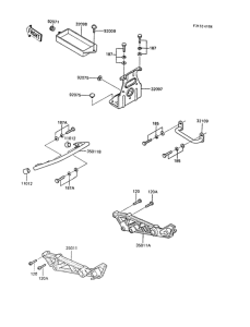 ER250 Короб для АКБ