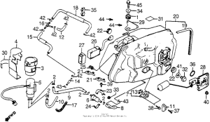 VT1100C Fuel sub-tank