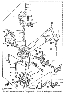 TW200T Карбюратор