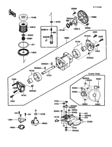 ZG1200 Oil pump(1 / 2)