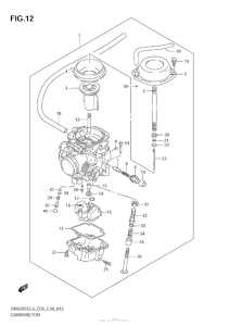  Carburetor (Dr650Sel3 E28)