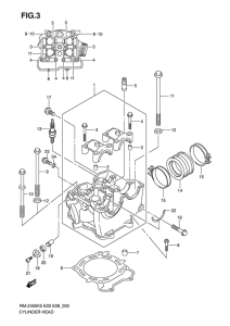 RM-Z450 Головка цилиндров