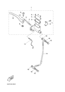 YH50 Главный тормозной цилиндр