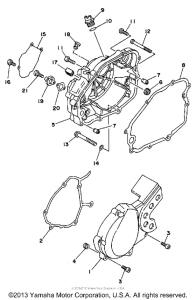 WR200RD Боковые крышки