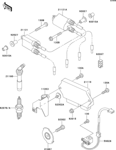 ZX600 Система зажигания