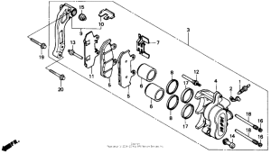  Передний суппорт