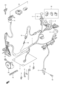 DF125 Жгут проводов