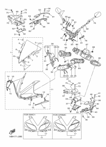 YZF-R1 Cowling comp