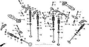 VT1100C2 Распределительный вал