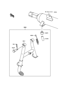 BJ250LFFA アクセサリ(センタ- スタンド)