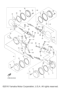 XVS650 Поворотники