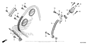 CBR600RR (ABS) Cam Chain + Tensioner