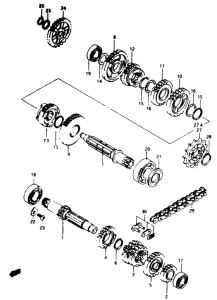 RM80 Трансмиссия