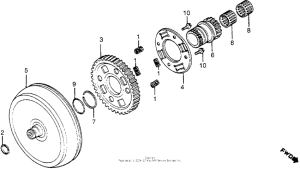 CM400 Cm400a torque converter 79-81