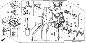 XR650R Карбюратор