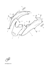 YH50 Боковые обтекатели