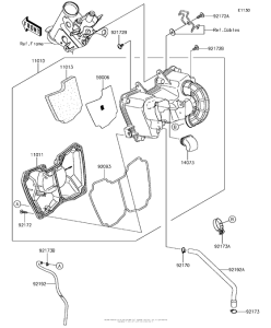 BR125 Воздушный фильтр