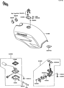 EX305 Топливный бак