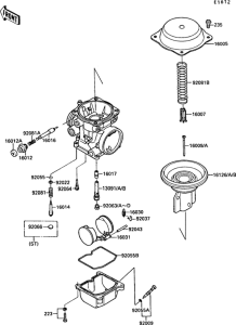 ZX750 Carburetor parts(1 / 2)