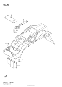 GW250 Задний бампер