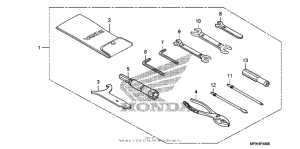 VT1300CS Инструмент