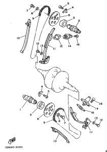 XV240 Camshaft. chain