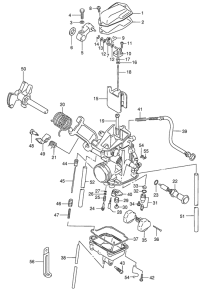 DR350 Carburetor assy