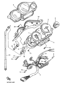 FZR1000 Приборы