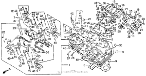 CB550 Головка цилиндров