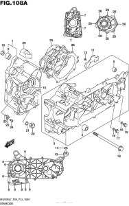 UH200 Картер двигателя